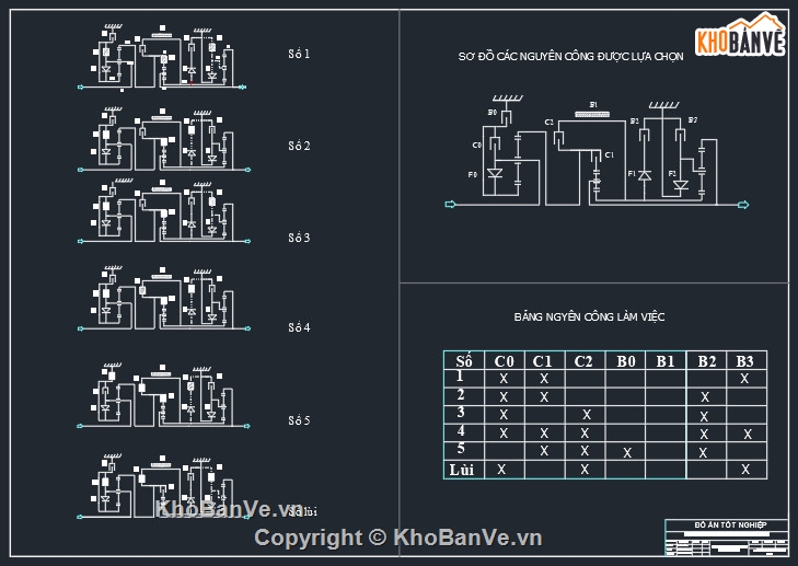 thiết kế hộp số tự động,autocad hộp số tự động,Thiết kế,xe Toyota Fortuner,hộp số tự động xe Toyota A140,hộp số tự động F4A4B