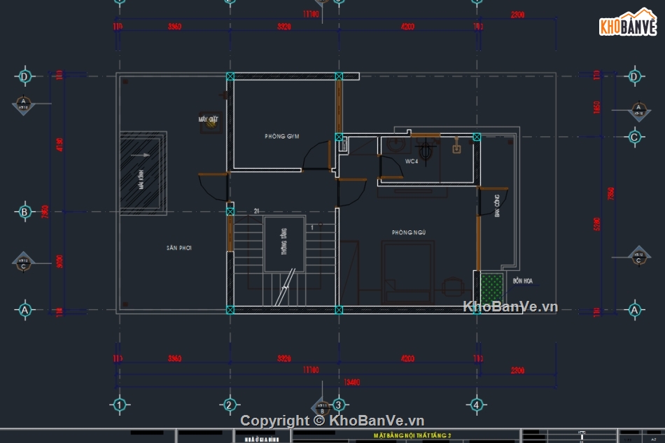 nhà 4 tầng,nhà phố 4 tầng,kiến trúc nhà 4 tầng