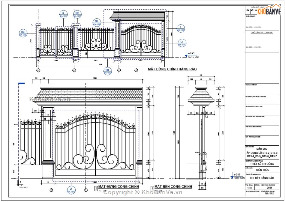 Biệt thự,Biệt thự cổ điển,Biệt thự Tân cổ Pháp,công trình revit