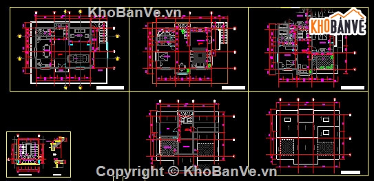 biệt thự,thiết kế biệt thự,bản vẽ biệt thự