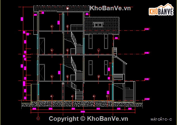 biệt thự,thiết kế biệt thự,bản vẽ biệt thự