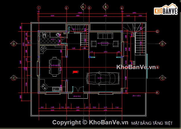 biệt thự,thiết kế biệt thự,bản vẽ biệt thự