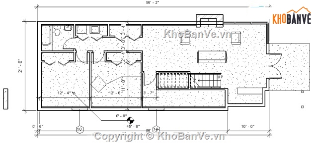 Nhà 2 tầng,revit artchitecture 2017,bản vẽ revit nhà 2 tầng,thiết kế nhà 2 tầng revit,mẫu revit nhà 2 tầng