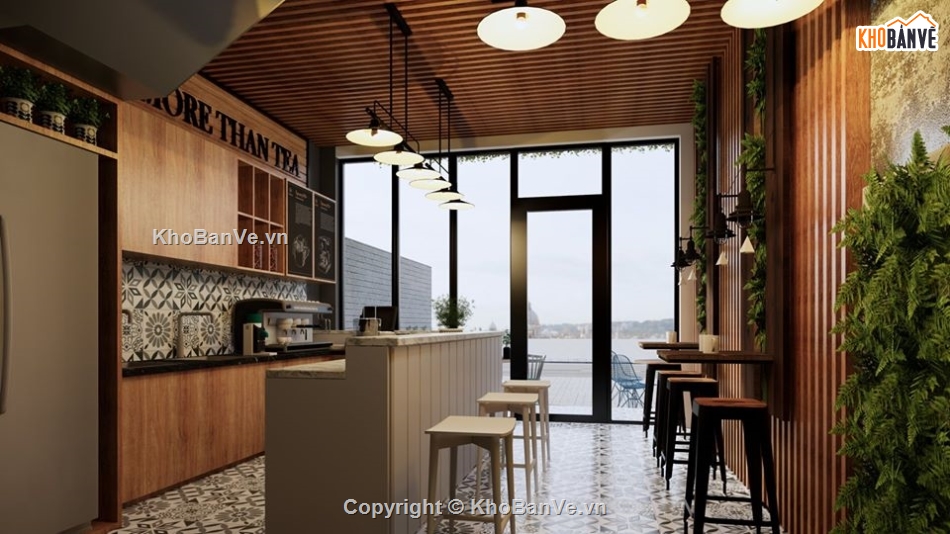 quán cafe file sketchup,mẫu thiết kế quán cafe,model su quán cafe,quán cafe sketchup