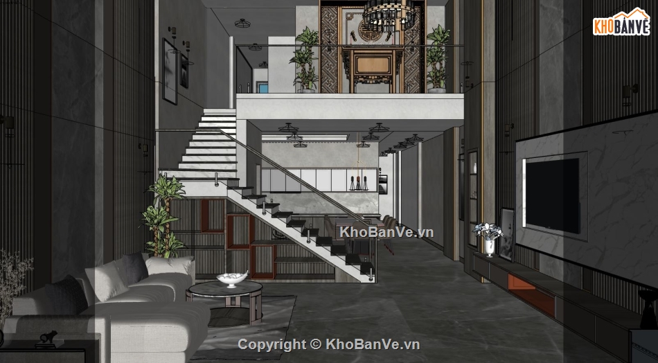 Thiết kế nội thất,sketchup nhà ở,sketchup nội thất