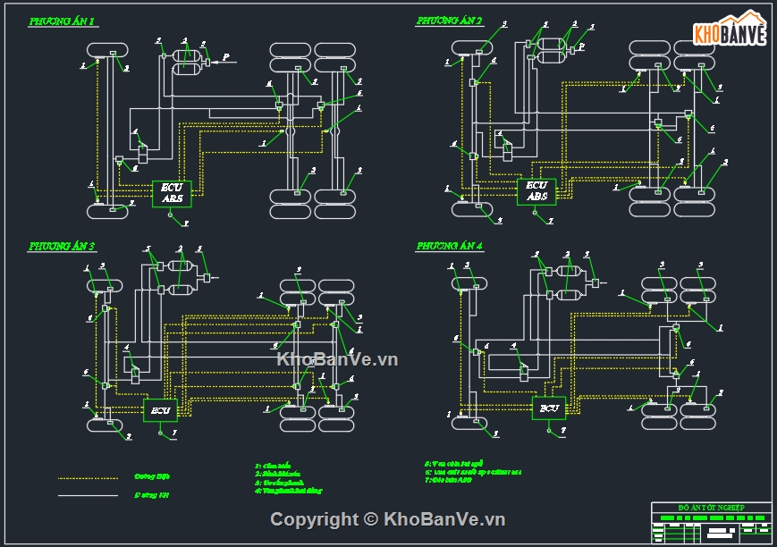 phanh ABS trên xe tải,Thiết kế,xe tải,Thiết kế 3DMAX xe,Thiết Autocad phanh ABS,Thiết kế phanh xe tải 26 tấn