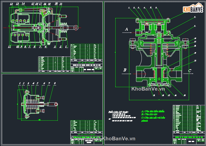 phanh ABS trên xe tải,Thiết kế,xe tải,Thiết kế 3DMAX xe,Thiết Autocad phanh ABS,Thiết kế phanh xe tải 26 tấn