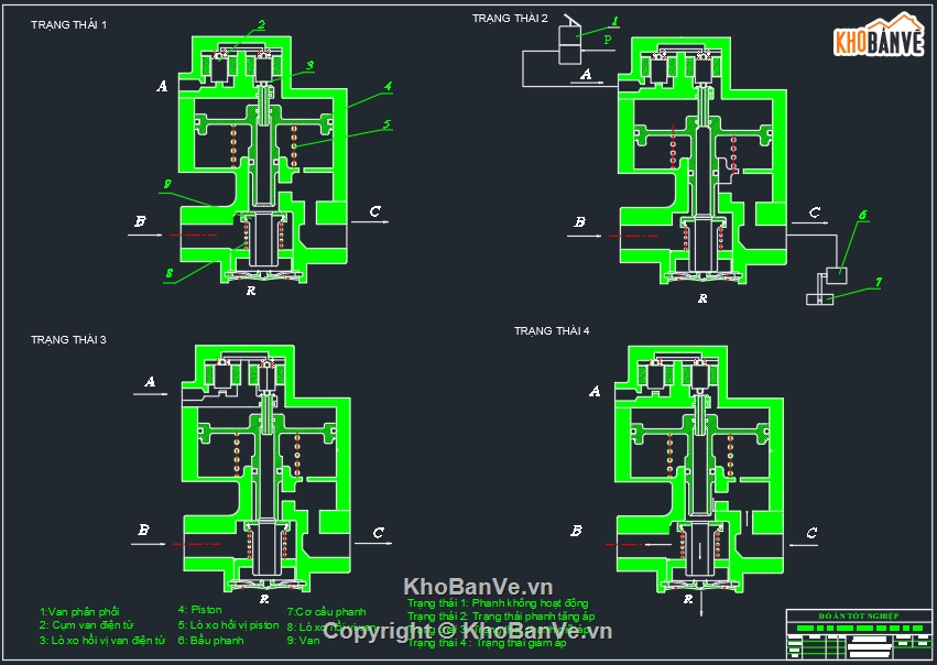 phanh ABS trên xe tải,Thiết kế,xe tải,Thiết kế 3DMAX xe,Thiết Autocad phanh ABS,Thiết kế phanh xe tải 26 tấn