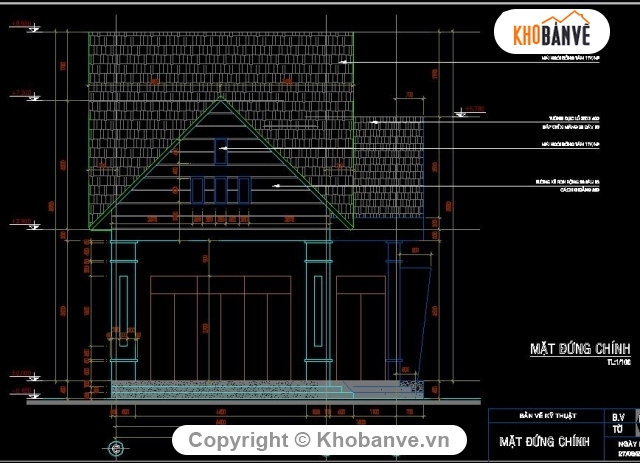 Nhà kt 7.2x18m,mẫu nhà mái thái,bản vẽ nhà trệt,nhà cấp 4 đẹp,thiết kế nhà 1 tầng mái ngói