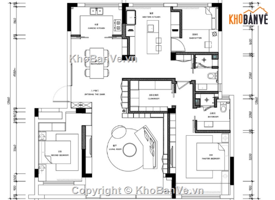 Thiết kế nội thất,cad nội thất,file nội thất