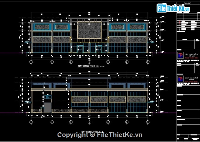 thương mại,Bản vẽ cad Trung tâm thương mại,Trung tâm thương mại2 tầng