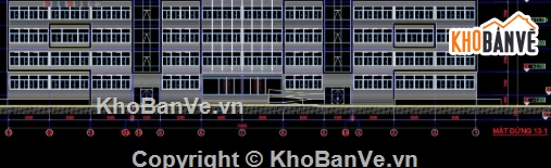 Thiết kế trường học,trường học file cad,cad trường học