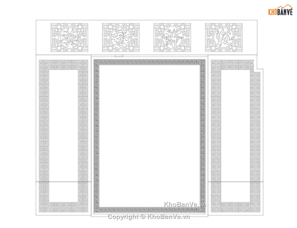 vách thờ hiện đại,vách thờ độc lạ,vách thờ sketchup