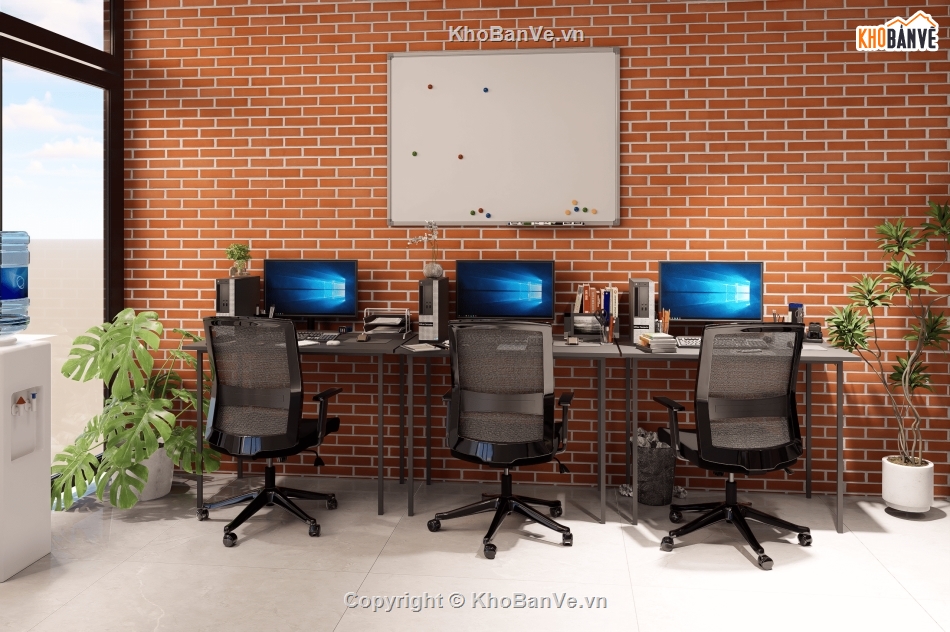 phòng làm việc,văn phòng làm việc,SU phòng làm việc,Model phòng làm việc