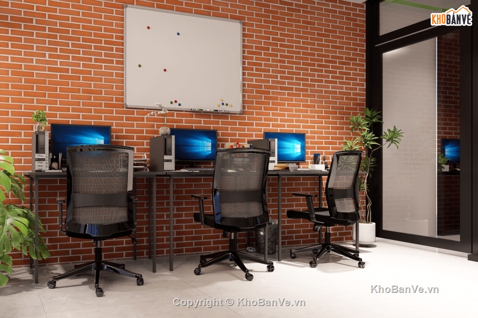 phòng làm việc,văn phòng làm việc,SU phòng làm việc,Model phòng làm việc