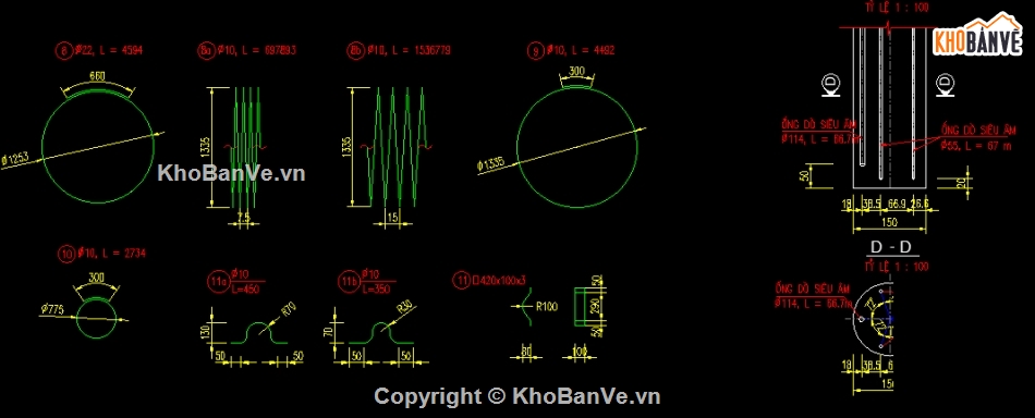 khoan nhồi cọc,cọc nhồi,bản vẽ cọc khoan nhồi