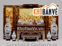 thiết kế phòng thờ,Thư viện 3d max,phòng thờ 3dsmax,Thư viện phòng thờ,Model phòng thờ,3dsmax phòng thờ