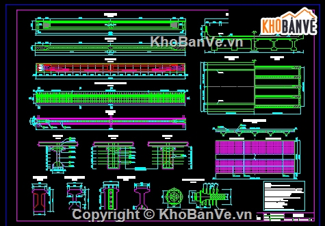 cầu dầm,đồ án cầu bê tông,thiết kế cầu,bản vẽ cầu bê tông,đồ án môn học,gtvt