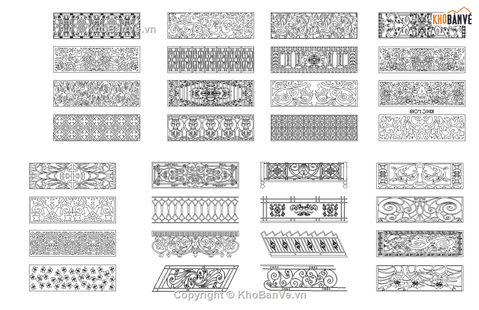 lan can,mẫu lan can,mẫu,lan can dxf,file dxf mẫu lan can,file dxf mẫu hoa văn cổng