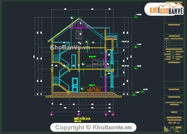 Mẫu biệt thự 2 tầng đẹp,bản vẽ biệt thự 2 tầng,biệt thự 2 tầng 9x12.6m,thiết kế biệt thự 2 tầng,Mẫu biệt thự 2 tầng hiện đai