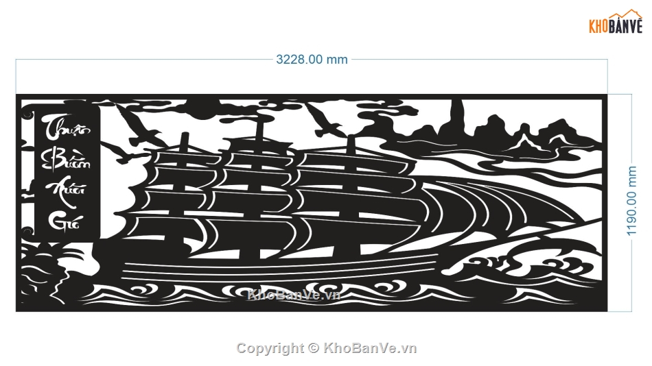 thuận buồm xuôi gió cnc,mẫu thuận buồm xuôi gió,Tranh Thuận buồm xuôi gió,mẫu cnc thuận buồm xuôi gió