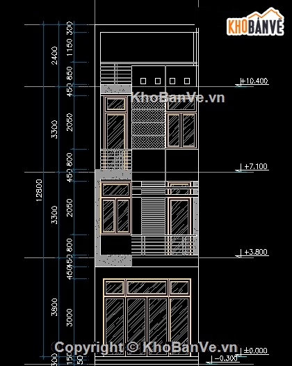 Kiến trúc Nhà phố kt 4x18.5 m,Bản vẽ Nhà phố kt 4x18.5 m,nhà phố đẹp,bản vẽ nhà phố 3 tầng,nhà phố 3 tầng