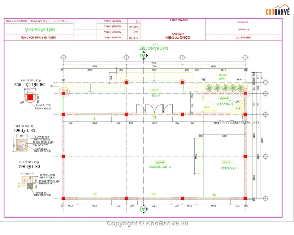 nhà văn hóa thôn,dự toán,bản vẽ nhà,dự toán nhà văn hóa,bản vẽ đầy đủ nhà văn hóa