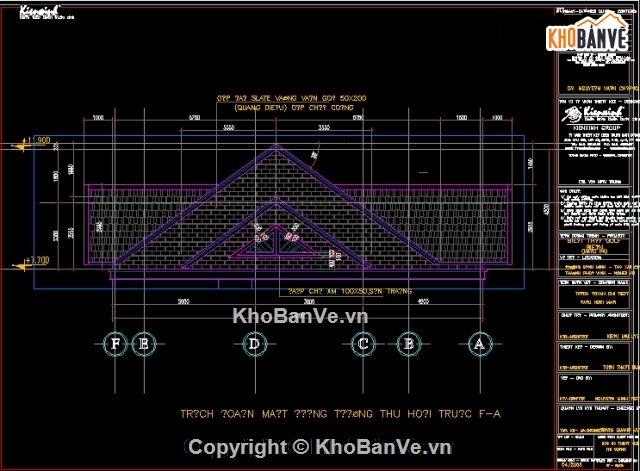 biệt thự khu Resort Cửa Lò 13x15m,kiến trúc- kết cấu biệt thự,điện nước biệt thự,bản vẽ biệt thự khu resort