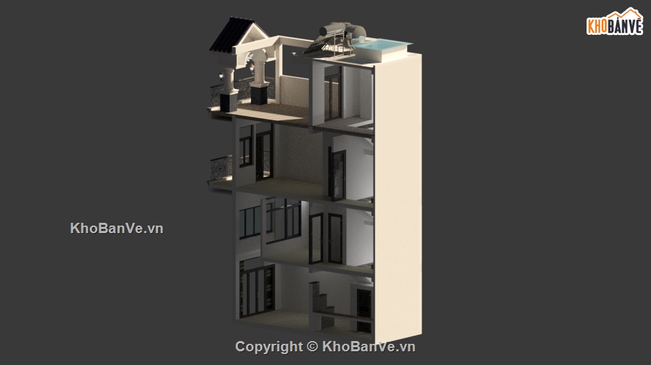 Nhà phố 3 tầng 3.37x7.55m,Bản vẽ nhà phố 3 tầng,Autocad nhà phố 3 tầng,file sketchup nhà phố 3 tầng,Nhà phố 3 tầng file cad
