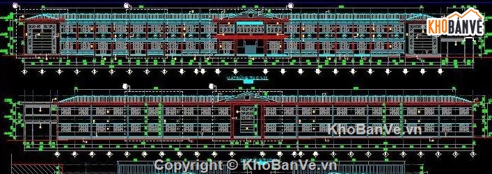 trường tiểu học 2 tầng,trường tiểu học 2 tầng file cad,cad trường tiểu học,trường tiểu học file cad