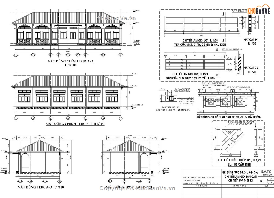 Bản vẽ trường tiểu học,Bản vẽ trường tiểu học An Phước,Bản vẽ trường tiểu học đẹp