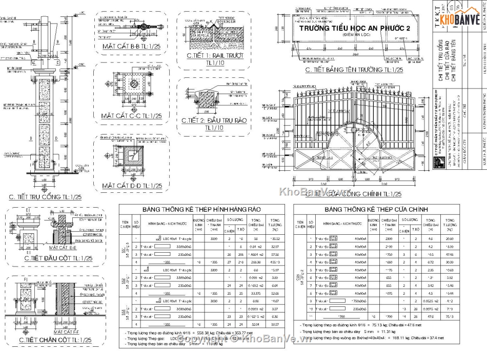 Bản vẽ trường tiểu học,Bản vẽ trường tiểu học An Phước,Bản vẽ trường tiểu học đẹp