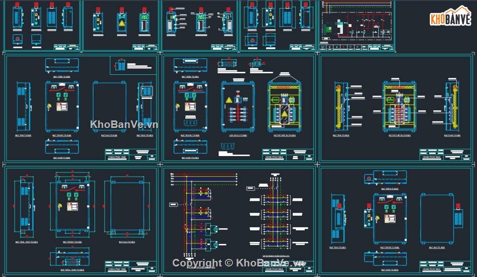 trạm biến áp,tủ điện điều khiển,điều khiển,động lực,tủ điện biến tần,tủ điện