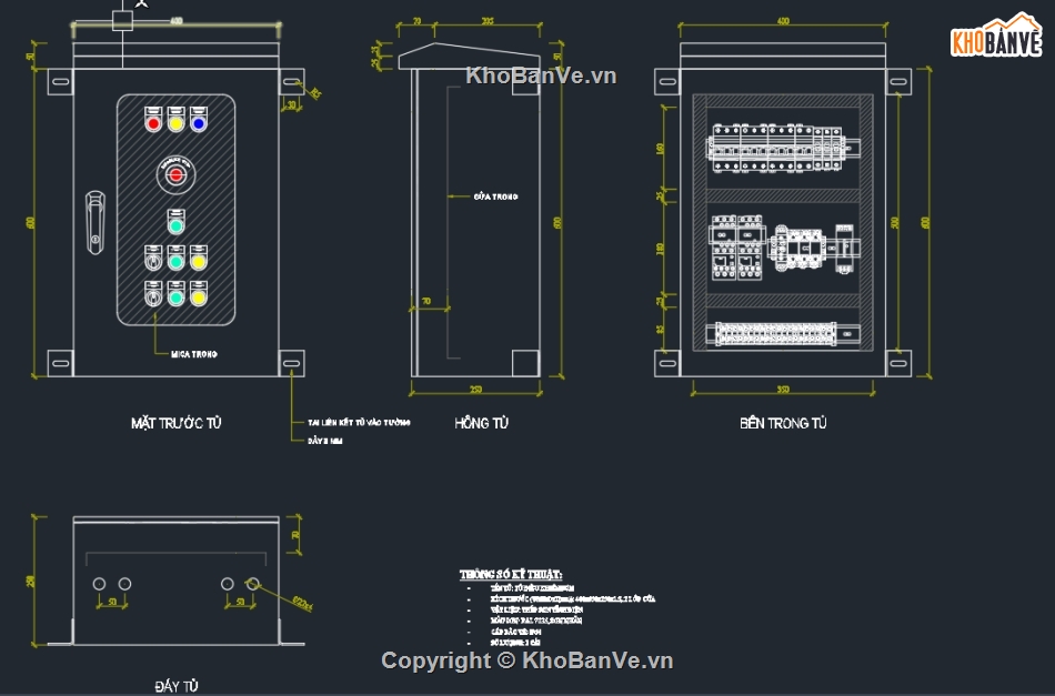 AUTOCAD,TỦ ĐIỀU KHIỂN,TIMER