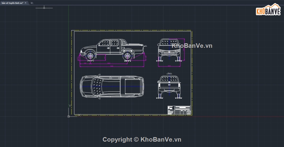 tuyến hình xe ô tô MITSUBISH,bản vẽ xe ô tô mitsubish,file cad bản vẽ xe