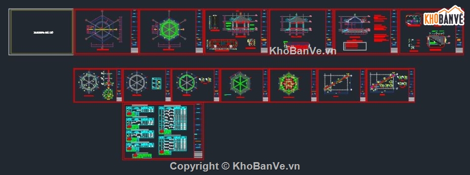 dự toán nhà lục giác,nhà chòi lục giác,Xây dựng nhà chờ lục giác,nhà chờ lục giác nghĩa trang,bản vẽ chòi lục giác,chòi nghỉ