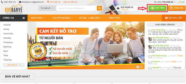 Hướng dẫn nạp tiền trên khobanve.vn nạp tiền, hướng dẫn nạp tiền, chuyển khoản, bắn tiền, chuyển tiền, nạp tiền khobanve.vn