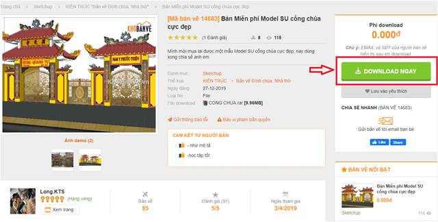 Hướng dẫn tải bản vẽ MIỄN PHÍ tải file miễn phí, tải file bản vẽ free, hướng dẫn tải bản vẽ, tải file miễn phí, tải file từ khobanve