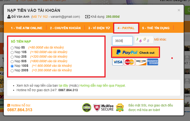 Hướng dẫn nạp tiền trên Khobanve.vn nạp tiền, hướng dẫn nạp tiền, chuyển khoản, bắn tiền, chuyển tiền, nạp tiền khobanve.vn
